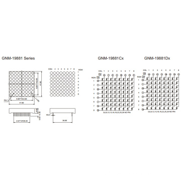 1,9 Zoll, 4,8 mm DOT (GNM-19881Cx-Dx)